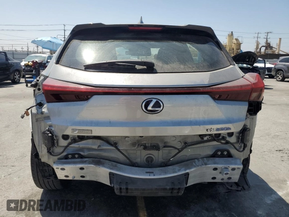 2021 Lexus UX 250h F Sport z VIN JTHE9JBH9M2042051, wystawiony jako Copart lot #62956415 z przebiegiem 51 972 mil mil oraz Szkoda całkowita • Salvage title. Historia ofert i sprzedaży dostępna na DreamBid. Obrazek 6.
