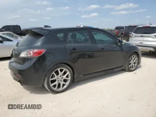 2010 Mazda 3 with VIN JM1BL1H38A1292822, listed as a Copart auction lot 52964455 with 141,008 mi miles and Salvage Title. Bid and sale history available at carsss.com. Image 3.