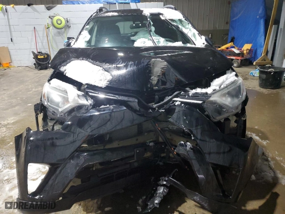 2017 Toyota RAV4 LE with VIN 2T3BFREV7HW631710, listed as a Copart auction lot 46349075 with 106,095 mi miles and Salvage Title. Bid and sale history available at carsss.com. Image 5.