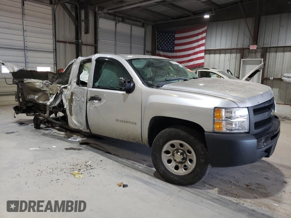 2011 Chevrolet Silverado 1500 Work Truck with VIN 1GCRCPEXXBZ277699, listed as a Copart auction lot 84387304 with Not Provided miles and Salvage Title. Bid and sale history available at DreamBid. Image 4.