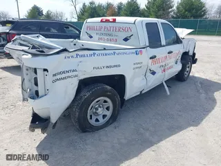 2018 Chevrolet Silverado 1500 Work Truck with VIN 1GCVKNEC2JZ197105, listed as a IAAI auction lot 41853258 with 105,346 mi miles. Bid and sale history available at carsss.com. Image 4.