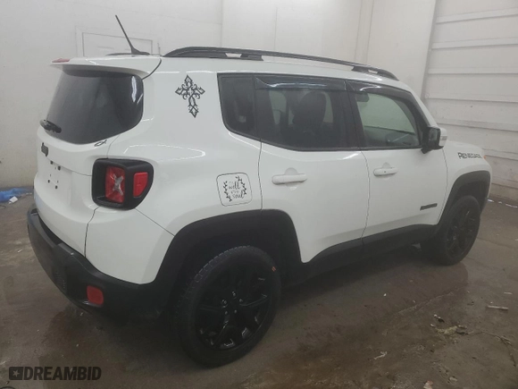 2017 Jeep Renegade Altitude with VIN ZACCJBBB3HPG56235, listed as a Copart auction lot 44231455 with 40,542 mi miles and Clean Title. Bid and sale history available at carsss.com. Image 3.