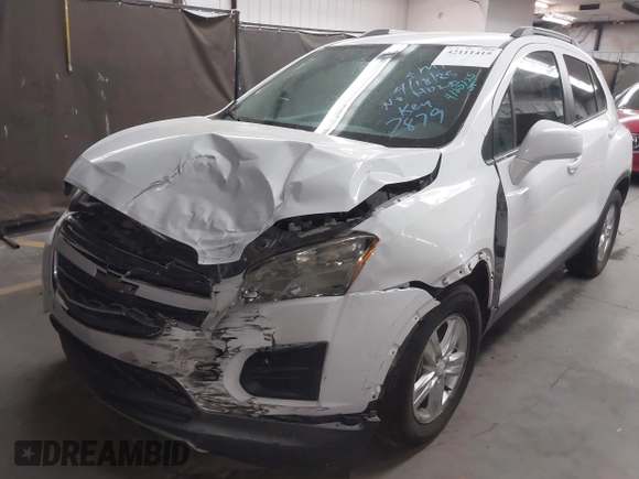 2016 Chevrolet Trax LT z VIN 3GNCJLSB8GL152879, wystawiony jako IAAI lot #42111415 z przebiegiem 85 445 mil mil oraz . Historia ofert i sprzedaży dostępna na DreamBid. Obrazek 17.