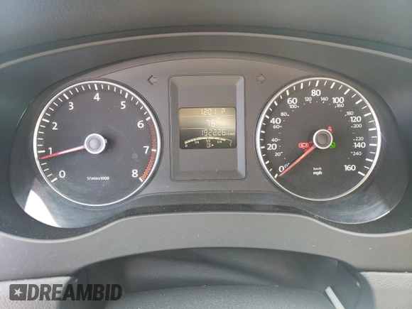 2013 Volkswagen Jetta SE with VIN 3VWDP7AJ5DM355176, listed as a Copart auction lot 60324525 with 192,226 mi miles and Salvage title. Bid and sale history available at DreamBid. Image 9.
