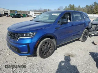 2022 Kia Sorento SX Prestige with VIN 5XYRK4LFXNG104098, listed as a Copart auction lot 47612715 with 26,017 mi miles and Salvage title. Bid and sale history available at DreamBid. Image 1.