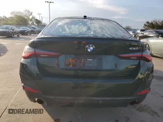 2022 BMW 4 Series 430i with VIN WBA63AV03NFM26508, listed as a Copart auction lot 78535424 with Not provided miles and Salvage title. Bid and sale history available at DreamBid. Image 6.