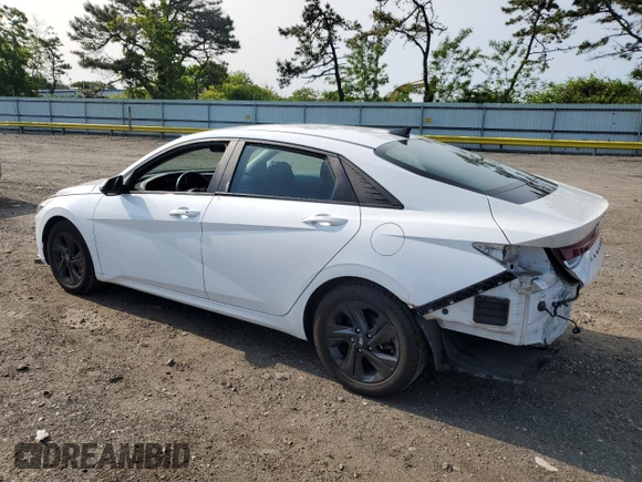 2021 Hyundai Elantra SEL z VIN 5NPLS4AG0MH033552, wystawiony jako Copart lot #59036345 z przebiegiem 49 053 mil mil oraz Szkoda całkowita • Salvage title. Historia ofert i sprzedaży dostępna na DreamBid. Obrazek 2.