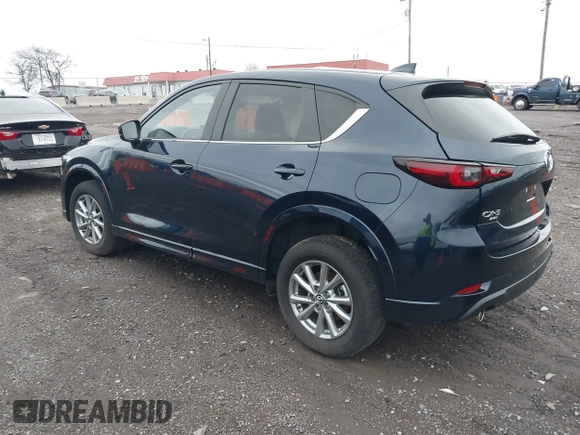 2025 Mazda CX-5 2.5 S Select Package with VIN JM3KFBBL8S0565357, listed as a IAAI auction lot 41937612 with 2,692 mi miles. Bid and sale history available at carsss.com. Image 3.