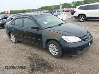 2005 Honda Civic LX z VIN 2HGES16505H626564, wystawiony jako IAAI lot #42261034 z przebiegiem Nie podano mil oraz . Historia ofert i sprzedaży dostępna na DreamBid. Obrazek 1.