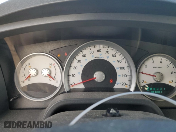 2005 Dodge Dakota SLT with VIN 1D7HW42N15S164120, listed as a Copart auction lot 84000074 with 107,087 mi miles and Non Repairable. Bid and sale history available at DreamBid. Image 9.