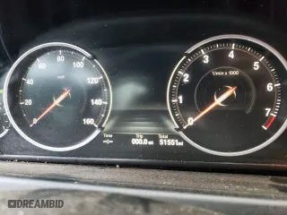 2015 BMW 6 Series 650i with VIN WBA6B2C57FGB99619, listed as a Copart auction lot 83660614 with 51,551 mi miles and Salvage Title. Bid and sale history available at carsss.com. Image 9.