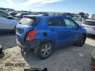 2015 Chevrolet Trax LT with VIN KL7CJLSB4FB177946, listed as a Copart auction lot 46938495 with 136,114 mi miles and Salvage Title. Bid and sale history available at carsss.com. Image 3.