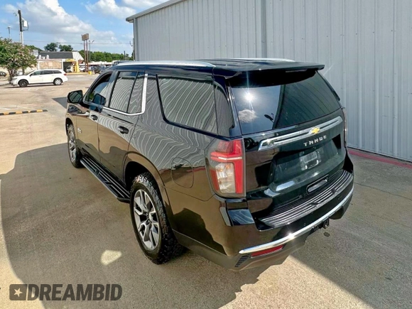 2021 Chevrolet Tahoe LT with VIN 1GNSKNKDXMR145569, listed as a Copart auction lot 65510335 with 174,164 mi miles and Clean title. Bid and sale history available at DreamBid. Image 3.