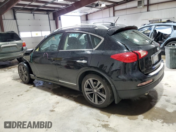 2012 Infiniti EX Journey with VIN JN1AJ0HR2CM451015, listed as a Copart auction lot 83180364 with 95,219 mi miles and Salvage Title. Bid and sale history available at DreamBid. Image 2.
