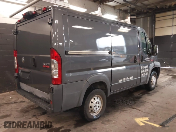 2017 Ram ProMaster Cargo with VIN 3C6TRVNG6HE511003, listed as a IAAI auction lot 41732948 with 97,846 mi miles. Bid and sale history available at carsss.com. Image 4.