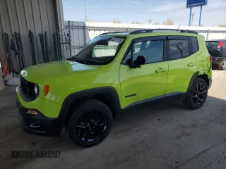 2017 Jeep Renegade Latitude z VIN ZACCJBBB2HPG40687, wystawiony jako Copart lot #53237175 z przebiegiem 67 902 mil mil oraz Szkoda całkowita • Salvage title. Historia ofert i sprzedaży dostępna na DreamBid. Obrazek 1.