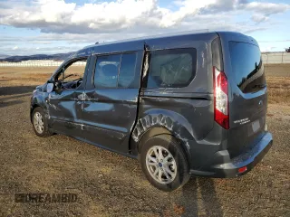 2022 Ford Transit Connect XLT with VIN NM0GE9F22N1544012, listed as a Copart auction lot 78942744 with 33,652 mi miles and Salvage title. Bid and sale history available at DreamBid. Image 2.