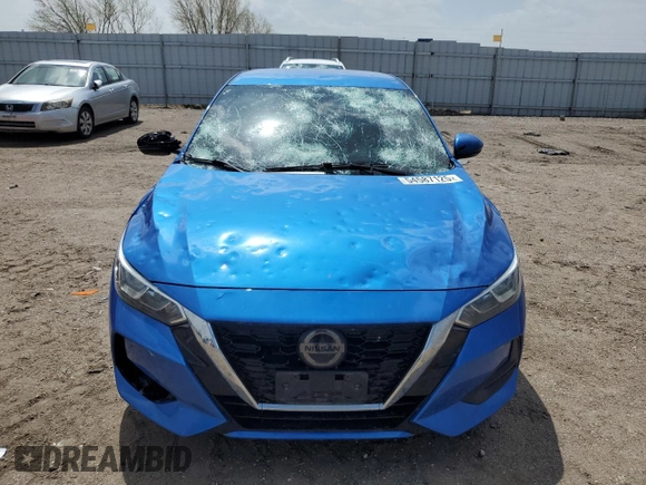 2020 Nissan Sentra SV z VIN 3N1AB8CV0LY252106, wystawiony jako Copart lot #54587125 z przebiegiem 108 839 mil mil oraz Szkoda całkowita • Salvage title. Historia ofert i sprzedaży dostępna na DreamBid. Obrazek 5.