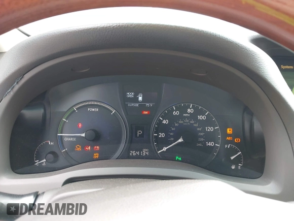 2010 Lexus RX 450h with VIN JTJBC1BA5A2408301, listed as a IAAI auction lot 41933774 with 264,134 mi miles and . Bid and sale history available at DreamBid. Image 7.