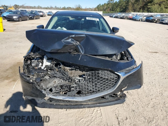 2022 Mazda 3 S with VIN 3MZBPAAL8NM300034, listed as a Copart auction lot 83892344 with 42,226 mi miles and Salvage title. Bid and sale history available at DreamBid. Image 5.