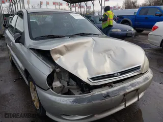 2001 Kia Rio with VIN KNADC123716042067, listed as a IAAI auction lot 41449479 with 113,108 mi miles. Bid and sale history available at carsss.com. Image 6.
