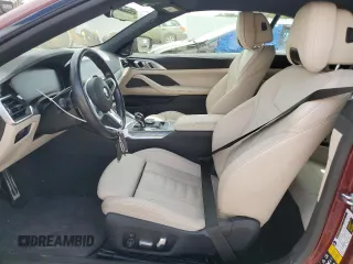 2022 BMW 4 Series M440i xDrive with VIN WBA63AT09NCL01453, listed as a Copart auction lot 72575524 with 30,646 mi miles and Salvage title. Bid and sale history available at DreamBid. Image 7.