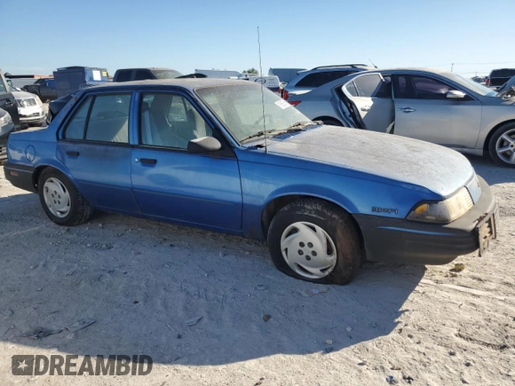 1994 Chevrolet Cavalier with VIN 1G1JC54T1R7192166, listed as a Copart auction lot 81866354 with 107,310 mi miles and Clean Title. Bid and sale history available at DreamBid. Image 4.