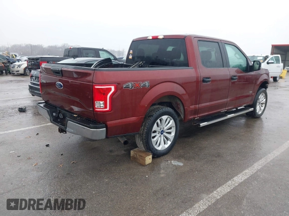2016 Ford F-150 XLT with VIN 1FTEW1EP4GKD45398, listed as a IAAI auction lot 41478693 with 177,805 mi miles. Bid and sale history available at carsss.com. Image 4.