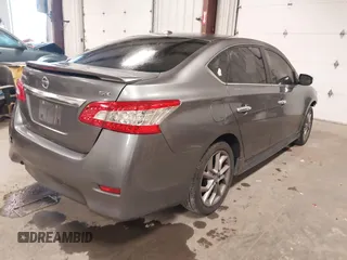 2015 Nissan Sentra S with VIN 3N1AB7AP1FY343386, listed as a IAAI auction lot 41447807 with 87,700 mi miles and . Bid and sale history available at DreamBid. Image 4.