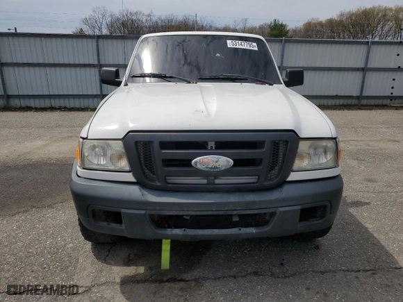 2006 Ford Ranger XL with VIN 1FTYR10U56PA87623, listed as a Copart auction lot 53147795 with 196,540 mi miles and Clean Title. Bid and sale history available at carsss.com. Image 5.