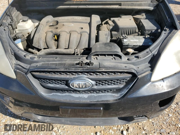 2007 Kia Rondo LX Base with VIN KNAFG525X77090378, listed as a Copart auction lot 45618045 with Not Provided miles and Salvage Title. Bid and sale history available at carsss.com. Image 13.