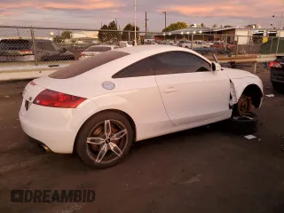 2008 Audi TT 3.2L with VIN TRUDD38J681011763, listed as a Copart auction lot 75546554 with 167,364 mi miles and Salvage Title. Bid and sale history available at carsss.com. Image 3.