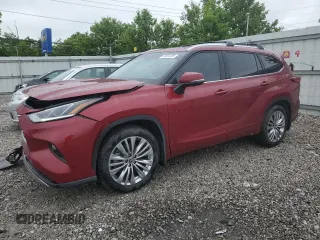 2023 Toyota Highlander L with VIN 5TDKDRBH0PS507525, listed as a Copart auction lot 57821335 with 19,895 mi miles and Salvage title. Bid and sale history available at DreamBid. Image 1.