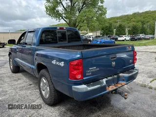 2006 Dodge Dakota SLT with VIN 1D7HW48N76S544488, listed as a Copart auction lot 55617465 with 151,608 mi miles and Clean Title. Bid and sale history available at carsss.com. Image 3.