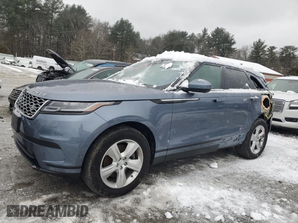 2021 Land Rover Range Rover Velar S with VIN SALYJ2EX4MA308007, listed as a Copart auction lot 37669354 with 12,407 mi miles. Bid and sale history available at carsss.com. Image 1.