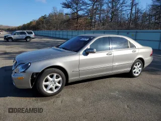 2006 Mercedes-Benz S 430 with VIN WDBNG83J96A468220, listed as a Copart auction lot 47259795 with 137,802 mi miles and Salvage Title. Bid and sale history available at carsss.com. Image 1.