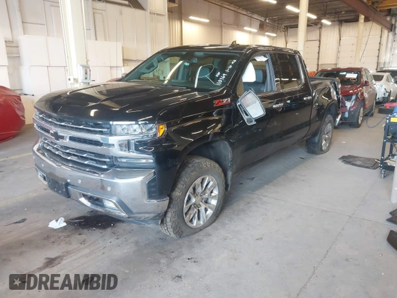 2020 Chevrolet Silverado 1500 LTZ with VIN 3GCUYGED7LG210027, listed as a IAAI auction lot 41403847 with 53,605 mi miles and . Bid and sale history available at DreamBid. Image 2.