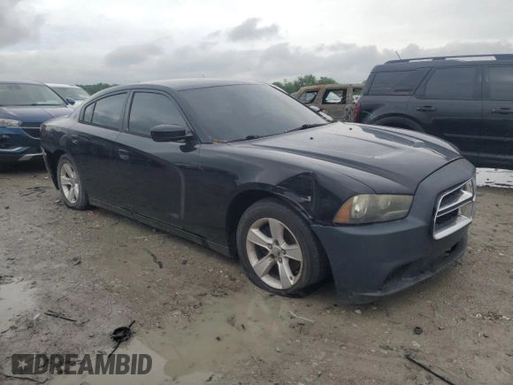 2014 Dodge Charger SE with VIN 2C3CDXBG4EH129712, listed as a Copart auction lot 54786575 with 195,088 mi miles and Clean Title. Bid and sale history available at carsss.com. Image 4.