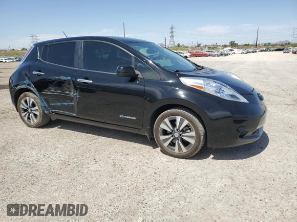 2015 Nissan LEAF SL z VIN 1N4AZ0CP8FC325849, wystawiony jako Copart lot #59223605 z przebiegiem 112 280 mil mil oraz Szkoda całkowita • Salvage title. Historia ofert i sprzedaży dostępna na DreamBid. Obrazek 4.
