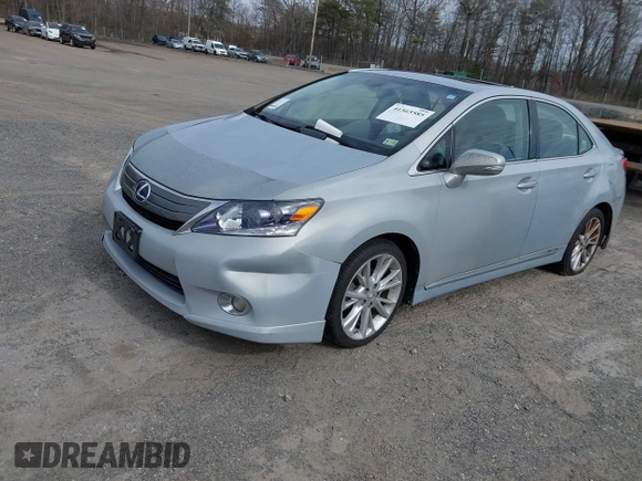 2010 Lexus HS 250h with VIN JTHBB1BA0A2000891, listed as a IAAI auction lot 41565585 with Not Provided miles and . Bid and sale history available at DreamBid. Image 2.