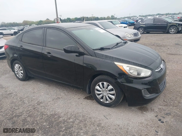2017 Hyundai Accent SE with VIN KMHCT4AE1HU249106, listed as a IAAI auction lot 41714238 with 183,247 mi miles. Bid and sale history available at carsss.com. Image 1.
