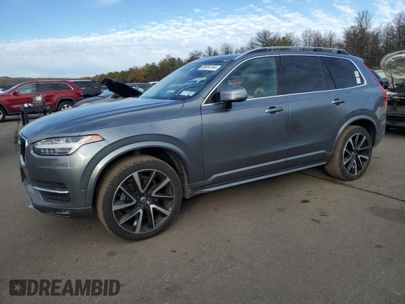 2019 Volvo XC90 Momentum with VIN YV4A22PK6K1484218, listed as a Copart auction lot 85004154 with 40,395 mi miles and Salvage Title. Bid and sale history available at carsss.com. Image 1.