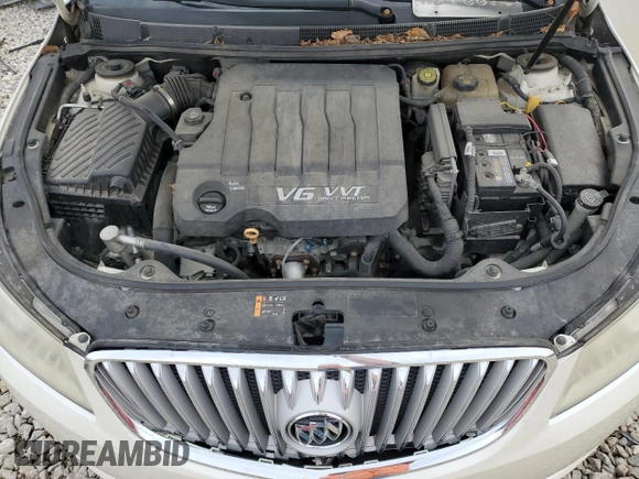 2012 Buick LaCrosse Premium 2 with VIN 1G4GF5E37CF159463, listed as a Copart auction lot 48699035 with 207,929 mi miles and Salvage Title. Bid and sale history available at carsss.com. Image 12.