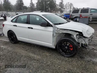 2024 Volkswagen Jetta GLI 40th Anniversary Edition z VIN 3VW9T7BU7RM021264, wystawiony jako Copart lot #50994425 z przebiegiem 16 550 mil mil oraz Szkoda całkowita • Salvage title. Historia ofert i sprzedaży dostępna na DreamBid. Obrazek 4.