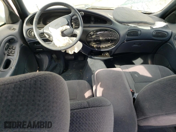 1998 Ford Taurus SE Comfort with VIN 1FAFP53S7WG223397, listed as a Copart auction lot 74794624 with 76,614 mi miles and Salvage title. Bid and sale history available at DreamBid. Image 8.