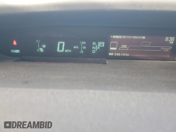 2011 Toyota Prius I with VIN JTDKN3DU8B1362809, listed as a Copart auction lot 79081084 with 246,143 mi miles and Clean Title. Bid and sale history available at DreamBid. Image 9.