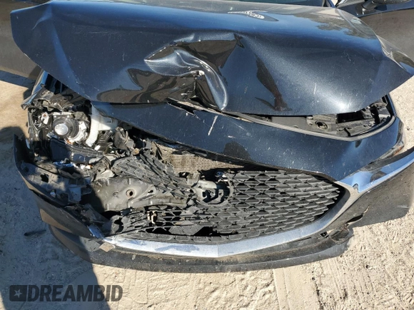 2022 Mazda 3 S with VIN 3MZBPAAL8NM300034, listed as a Copart auction lot 83892344 with 42,226 mi miles and Salvage title. Bid and sale history available at DreamBid. Image 12.