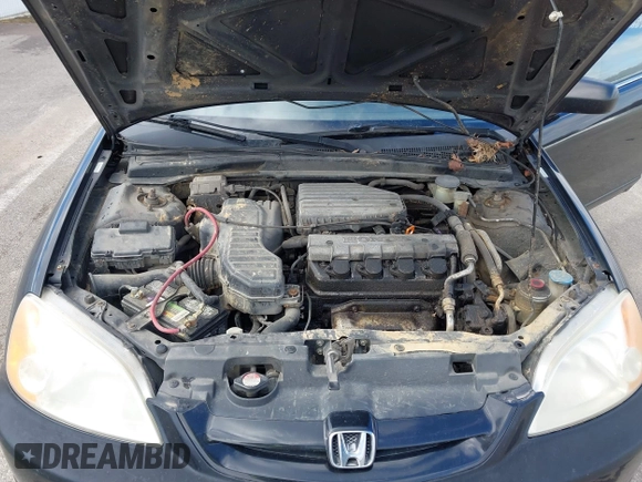 2003 Honda Civic LX with VIN 1HGEM215X3L063448, listed as a IAAI auction lot 41724344 with Not Provided miles and . Bid and sale history available at DreamBid. Image 10.