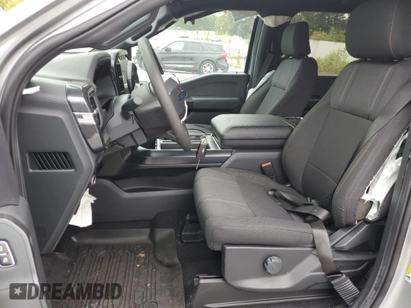 2024 Ford F-150 STX with VIN 1FTEW2K56RKD00250, listed as a Copart auction lot 71246864 with 153 mi miles and Clean Title. Bid and sale history available at carsss.com. Image 7.