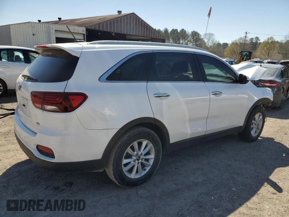 2020 Kia Sorento L with VIN 5XYPG4A32LG683828, listed as a Copart auction lot 48512045 with 86,422 mi miles and Salvage Title. Bid and sale history available at DreamBid. Image 3.